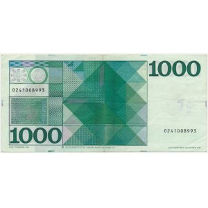 Netherlands, 1.000 Gulden 1972
