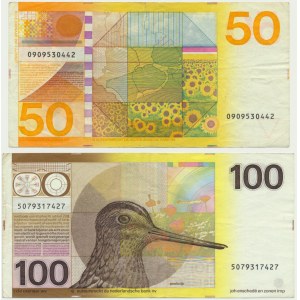 Netherlands, set 50-100 Gulden 1977-82 (2 pcs.)