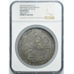 Germany, Braunschweig-Wolfenbuttel, August the Younger, 4 Thalers Zellerfeld 1655 HS - NGC AU DETAILS - VERY RARE