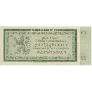 Bohemia & Moravia, 50 Korun 1940 - SPECIMEN