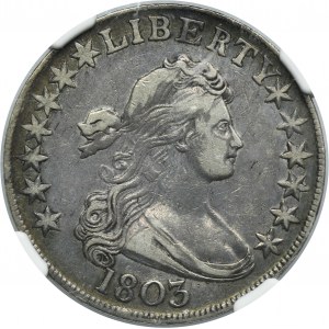 USA, 50 Cents 1803 - NGC VF DETAILS