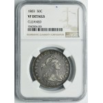 USA, 50 Cents 1803 - NGC VF DETAILS