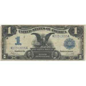 USA, Certificat en argent, $1 1899 - Speelman &amp; White -.