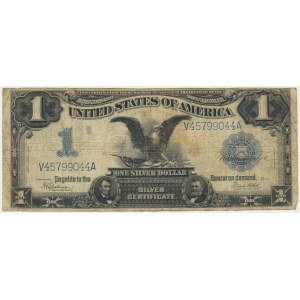 USA, Certificat en argent, $1 1899 - Speelman &amp; White -.