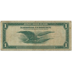 USA, Blue Seal, Chicago, 1 Dollar 1914 - Elliott & Burke -