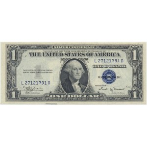 USA, Silver Certificate, 1 Dollar 1935 - B - Julian & Vinson -