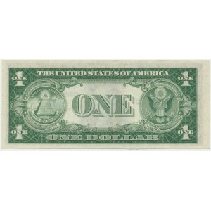 USA, Silver Certificate, 1 Dollar 1935 - B - Julian & Vinson -