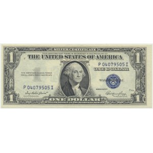 USA, Silver Certificate, 1 Dollar 1935 - E - Priest & Humphrey