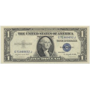 USA, Silver Certificate, 1 Dollar 1935 - G - Smith & Dillon -