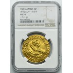 Austria, County of Trautson, Paul Sixtus, 5 Ducats Wien 1620 - NGC AU50 - EXTREMELY RARE