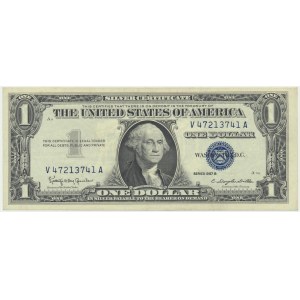 USA, Certificat en argent, $1 1957 B - Granahan &amp; Dillon -.