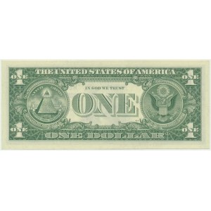 USA, Strieborný certifikát, 1 USD 1957 - A - Smith &amp; Dillon
