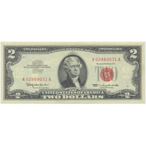 USA, Red Seal, 2 Dollar 1963 - Granahan & Dillon