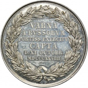 Russia, Nicholas I, Medal for the capture of Varna 1828 - RARE