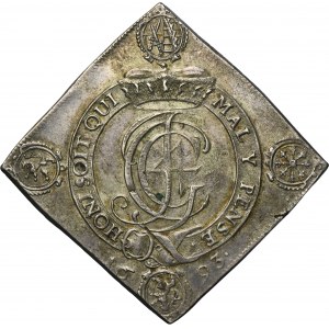 Germany, Saxony, Johann Georg IV, Thaler Klippe Dresden 1693