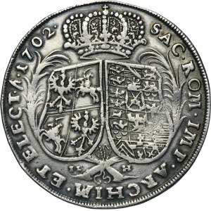 Augustus II the Strong, Thaler Dresden 1702 ILH