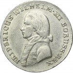 Silesia, Prussian rule, Friedrich Wilhelm III, 4 Groschen Glatz 1808 G - RARE