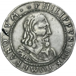Pomerania, Philipp II, Posthumous thaler 1618 - IMITATION, RARE