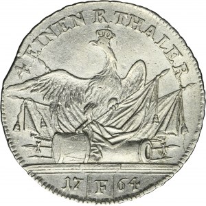 Germany, Kingdom of Prussia, Friedrich II, 1/4 Thaler Magdeburg 1764 F