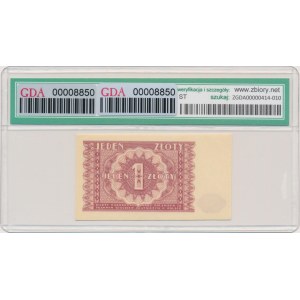 1 złoty 1946 - GDA 65 EPQ
