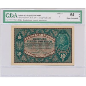 10 marek 1919 - II Serja EP - GDA 64 EPQ
