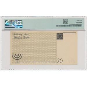 20 Mark 1940 - no. 1 without watermark - PMG 64