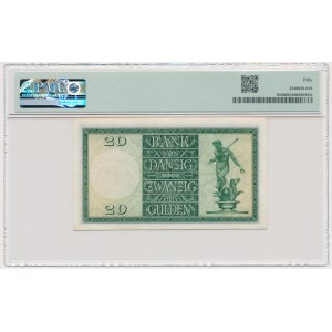 Danzig, 20 Gulden 1937 - K/A - PMG 50