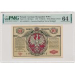 10 marek 1916 - Generał - biletów - PMG 64 - BERLIN III - BARDZO RZADKIE