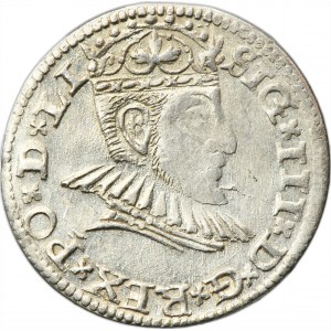 Sigismund III Vasa, 3 Groschen Riga 1591 - LI
