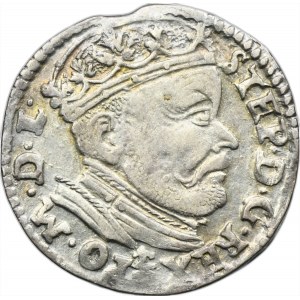 Stephan Bathory, 3 Groschen Vilnius 1585