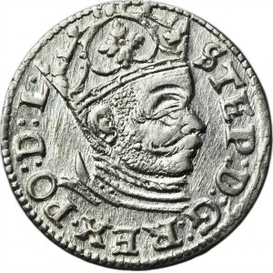 Stephen Bathory, 3 Groschen Riga 1584