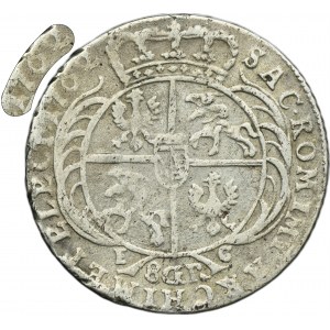 Augustus III of Poland, 8 Groschen Leipzig 1762 - EXTREMELY RARE