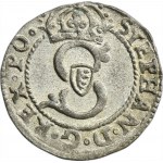 Stephen Bathory, Schilling Vilnius 1581 - EXTREMELY RARE