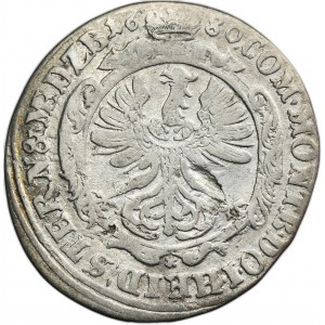 Silesia, Duchy of Juliusburg, Julius Sigismund, 6 Kreuzer Oels 1680 - VERY RARE