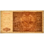 1.000 złotych 1946 - Bw. - PMG 25 - NAJRZADSZA ODMIANA