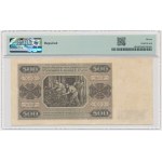 500 złotych 1948 - A - PMG 15 - JEDNOLITEROWY