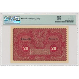 20 marek 1919 - II Serja FE - PMG 66 EPQ