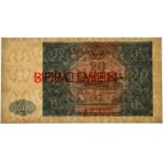 20 złotych 1946 - WZÓR - B 0000000 - NIEBIESKI - PMG 65 EPQ - RZADKOŚĆ