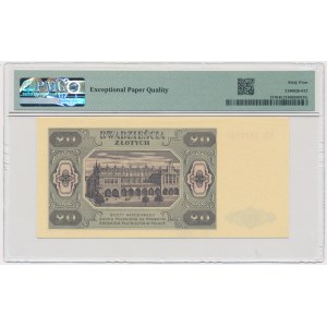 20 złotych 1948 - EU - PMG 64 EPQ