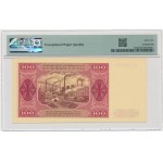 100 złotych 1948 - GW - z ramką - PMG 65 EPQ - RZADKOŚĆ