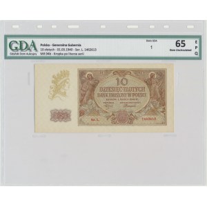 10 or 1940 - L. - GDA 65 EPQ