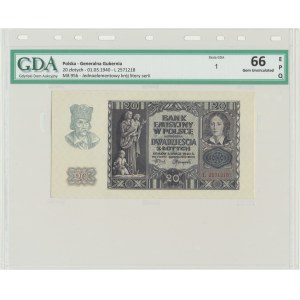 20 złotych 1940 - L - GDA 66 EPQ