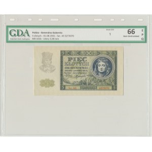 5 złotych 1941 - AE - GDA 66 EPQ