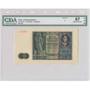 50 złotych 1941 - A - GDA 67 EPQ