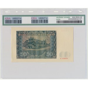 50 złotych 1941 - A - GDA 67 EPQ
