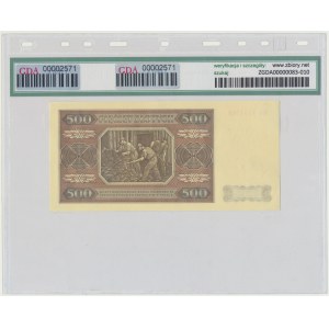 500 złotych 1948 - WZÓR - CC - GDA 66 EPQ