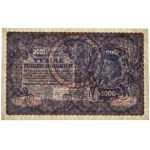 1.000 marek 1919 - III Serja AL - GDA 64 EPQ - szeroka numeracja