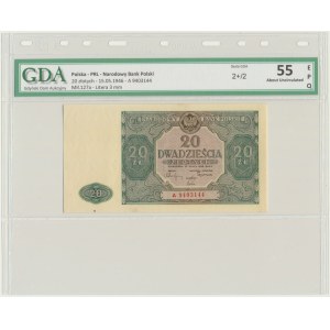 20 złotych 1946 - A - GDA 55 EPQ
