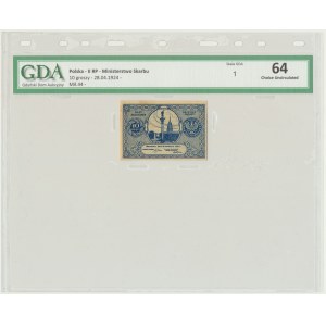 10 groszy 1924 - GDA 64