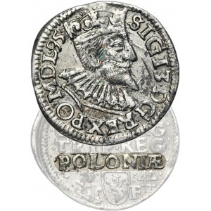 Sigismund III Vasa, 3 Groschen Fraustadt 1595 - UNLISTED, POLONIÆ